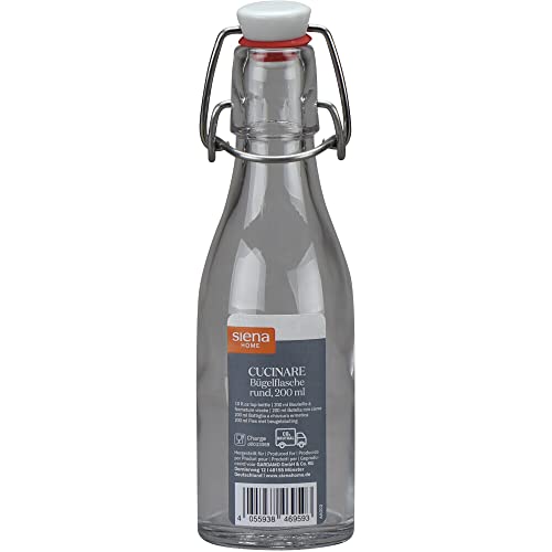 Siena Home Bügelflasche Cucinare 200 ml rund, 12er-Pack rund von Siena Home