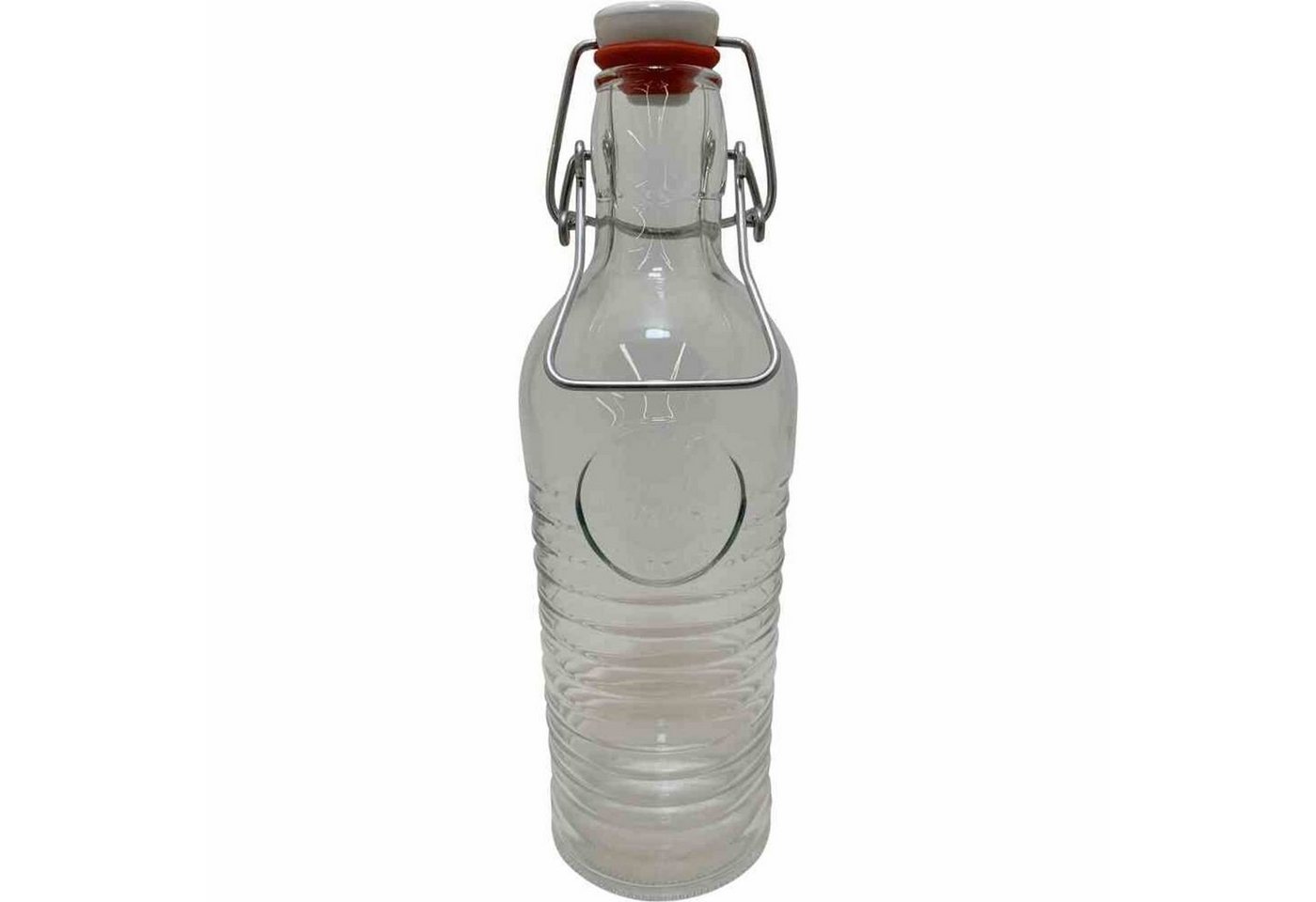 Siena Home Vorratsdose Bügelflasche Cucinare" 1,2 l Officina rund, Glas" von Siena Home