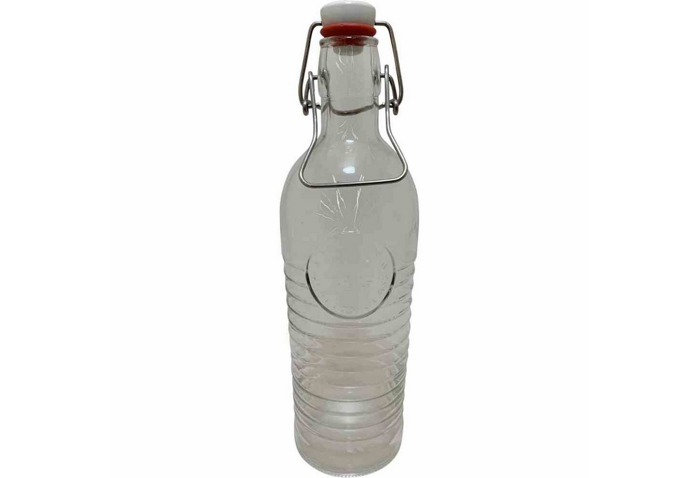 Siena Home Vorratsdose Bügelflasche Cucinare" 750 ml Officina rund, Glas" von Siena Home