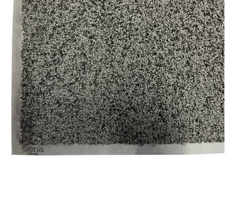 Siena Home Fußmatte 60x90 cm – waschbar, rutschhemmend, für Innen & Außen – Made in Europe, Rutschhemmender Gummirücken von Siena Home