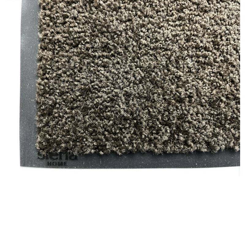 Siena Home Fußmatte 60x90 cm – waschbar, rutschhemmend, für Innen & Außen – Made in Europe, Rutschhemmender Gummirücken von Siena Home