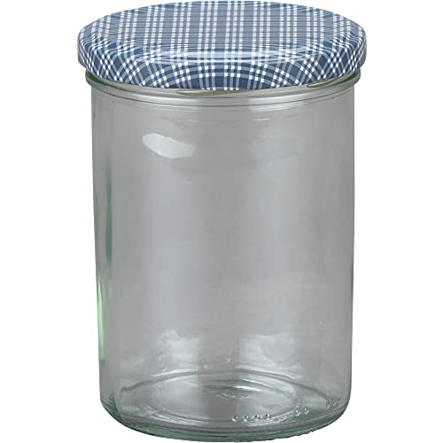 Siena Home Sturz-Glas Cucinare 2TO440, 15er-Pack blau/weiß, TwistOff 440 ml Siena Home Sturz-Glas Cucinare 2TO440, 15er-Pack blau/weiß, TwistOff 440 ml von Siena Home