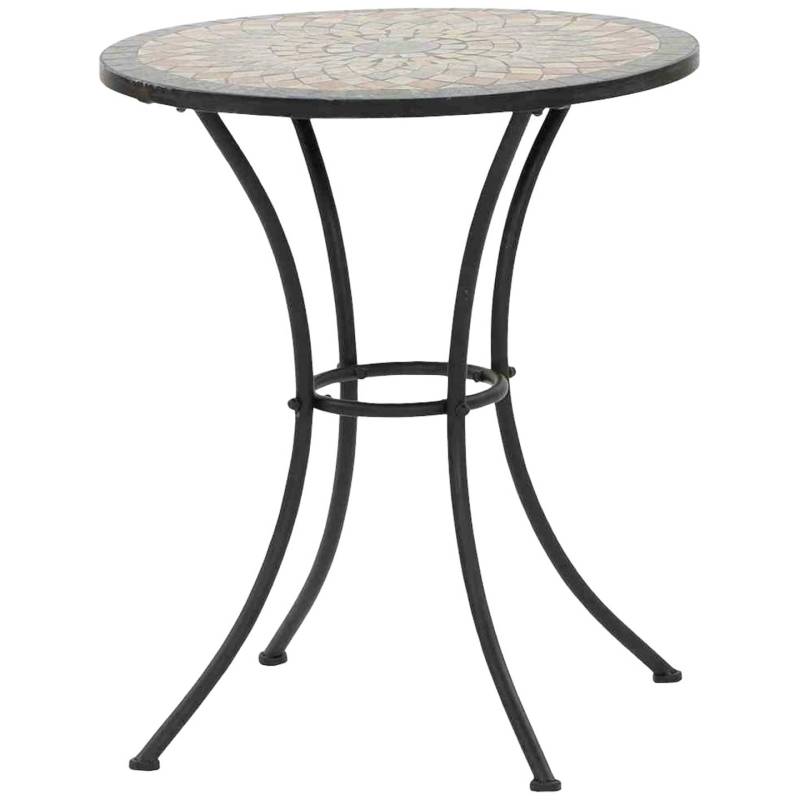 B-Ware Siena Prato Bistrotisch Tisch Esstisch Rund Keramik Mosaikoptik Schwarz 60x71 Cm B-Ware Siena Prato Bistrotisch Tisch Esstisch Rund Keramik Mosaikoptik Schwarz 60x71 Cm von Siena