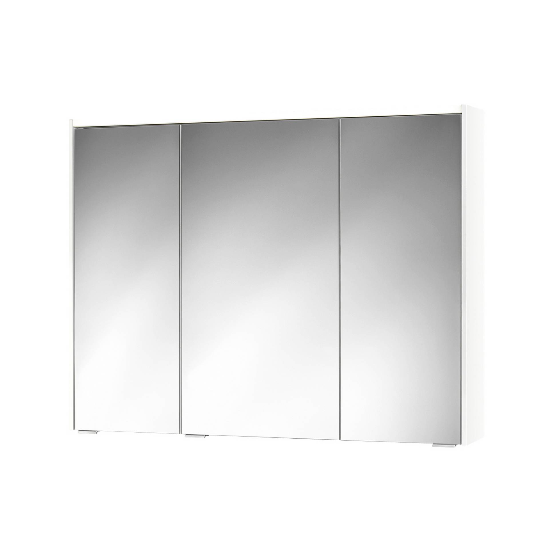 Sieper LED-Spiegelschrank 'KHX' weiß 100,4 x 74 x 14,2 cm von Sieper