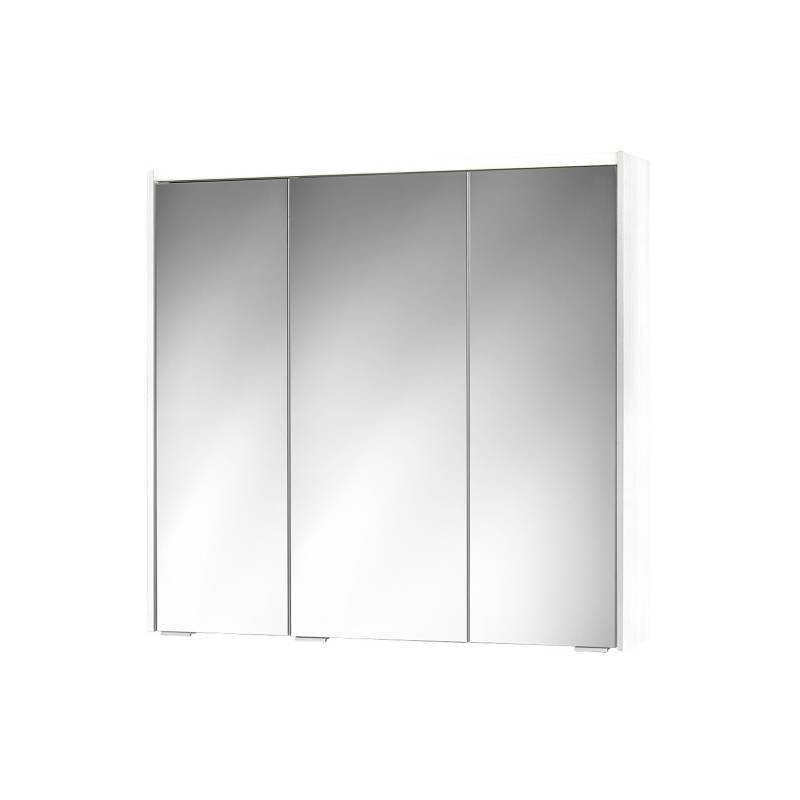 Sieper LED-Spiegelschrank 'KHX' weiß matt 80,4 x 74 x 14,2 cm von Sieper