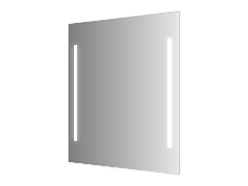 Sieper | Libato Badspiegel mit Beleuchtung 60 x 70 cm, neutralweiß, Lichtspiegel, Leuchtspiegel, Wandspiegel von Sieper