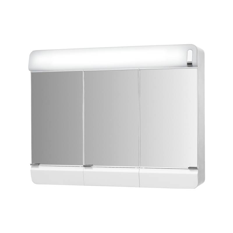 Sieper Spiegelschrank 'Alida' weiß Hochglanz 68,3 x 54,5 x 18 cm Sieper Spiegelschrank 'Alida' weiß Hochglanz 68,3 x 54,5 x 18 cm von Sieper