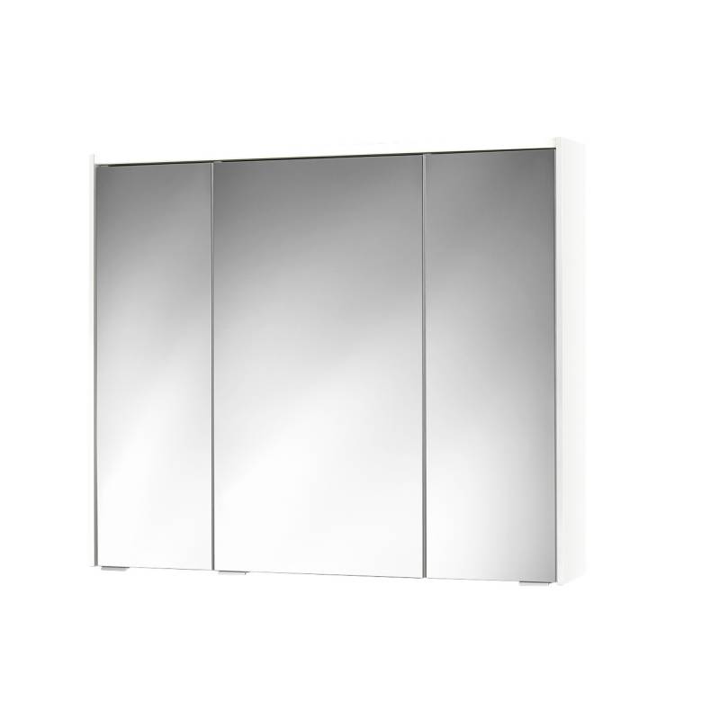 Sieper Spiegelschrank 'KHX' weiß Hochglanz 90,4 x 74 x 14,2 cm von Sieper