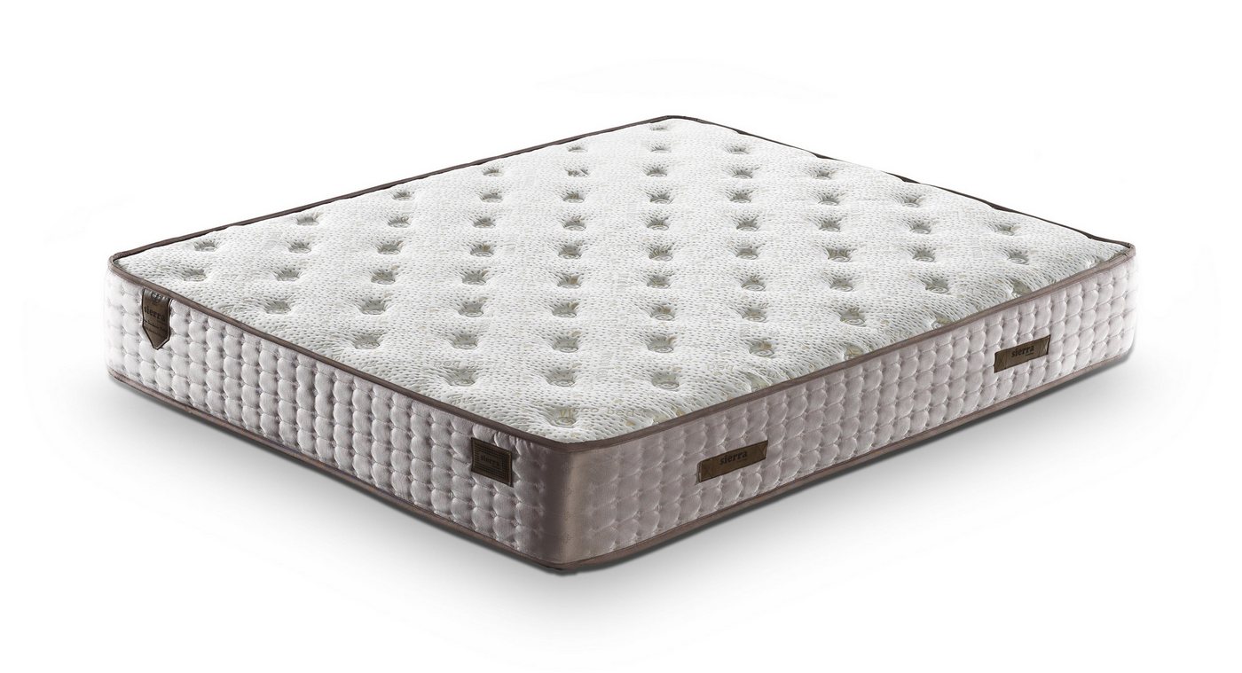 Boxspringmatratze MILANO, Sierra Bedding, 28 cm hoch, doppelseitig nutzbar, atmungsaktivem Bezug, hochdichtem Komfortschaum Boxspringmatratze MILANO, Sierra Bedding, 28 cm hoch, doppelseitig nutzbar, atmungsaktivem Bezug, hochdichtem Komfortschaum von Sierra Bedding