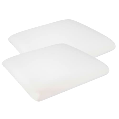 Siesto | Hypoallergenes ergonomisches Kissen 45x45 cm | 2er-Pack Orthopädisches Kissen | Memory Foam Kissen | Couchkissen, Nicht verformbar, atmungsaktiv und komfortabel von Siesto