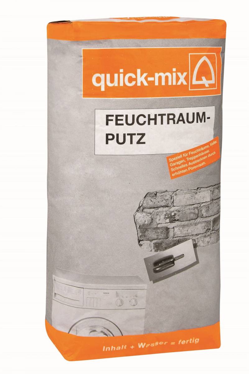 Feuchtraumputz Feuchtraumputz von Sievert