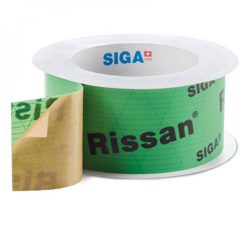 Siga Dampfsperrklebeband Siga Klebeband Rissan 60 mm x 15 m (Kurzrolle) von Siga
