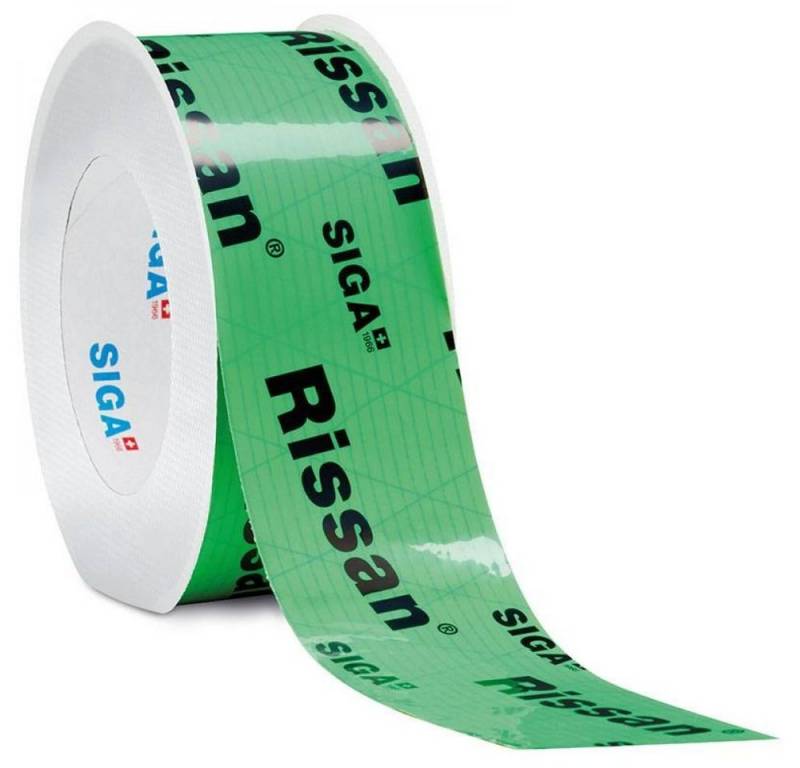 Siga Dampfsperrklebeband Siga Klebeband Rissan 60 mm x 25 m Hochleistungsklebeband von Siga