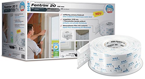 Siga Fentrim 20 Dichtungsband Fensterdichtband 25 m Innen 100 mm von Siga