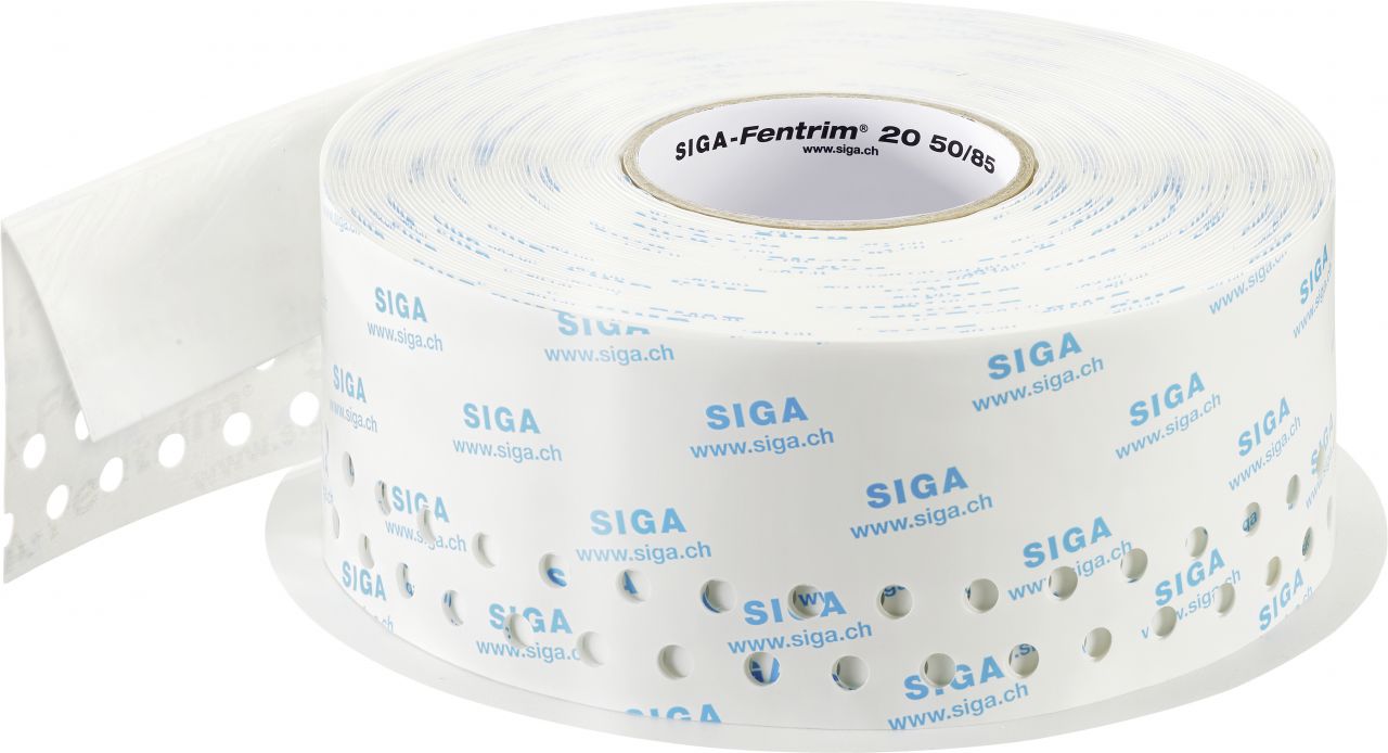 Siga Klebeband Fentrim 20 25 m x 5/8,5 cm weiß von Siga