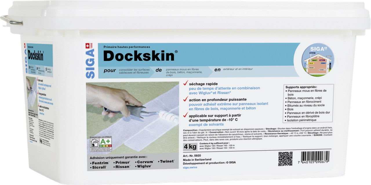 Siga Primer Dockskin 100 4 kg transparent von Siga