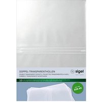 10 SIGEL Sichthüllen DIN A5 transparent glänzend 70 µm von Sigel