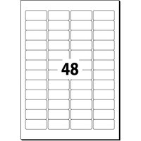 SIGEL Adressetiketten LA315 weiß 45,7 x 21,2 mm von Sigel