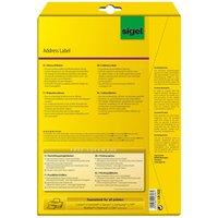 SIGEL Adressetiketten LA322 weiß 99,1 x 67,7 mm von Sigel