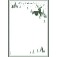 SIGEL Briefpapier Motivbogen Christmas Forest DIN A4 90 g/m² von Sigel