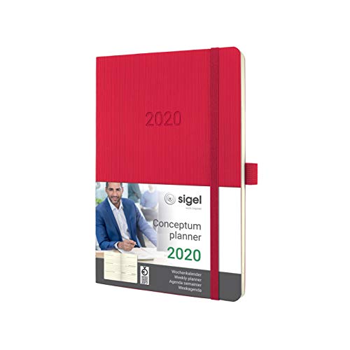 SIGEL C2034 Wochenkalender 2020, ca. A5, rot, Softcover Conceptum - weitere Modelle SIGEL C2034 Wochenkalender 2020, ca. A5, rot, Softcover Conceptum - weitere Modelle von Sigel