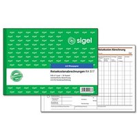 SIGEL Reisekostenabrechnung wöchentlich Formularbuch RA517 von Sigel