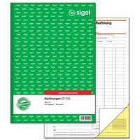 SIGEL Rechnung Formularbuch SD035 von Sigel