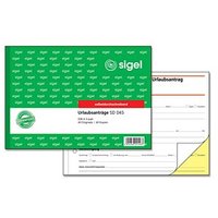 SIGEL Urlaubsabwesenheitsmeldung Formularbuch SD045 von Sigel