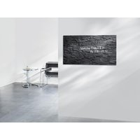 SIGEL Glas-Magnettafeln Magnetboard 91x46cm Schiefer-S 91,0 x 46,0 cm Tempered Glas, Rückseite Metall anthrazit von Sigel