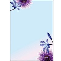 SIGEL Motivpapier Blue Emotion Motiv DIN A4 90 g/qm 50 Blatt von Sigel