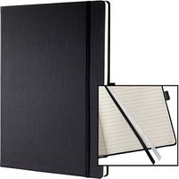 SIGEL Notizbuch Conceptum® ca. DIN A4 liniert, schwarz Hardcover 194 Seiten von Sigel