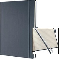 SIGEL Notizbuch Conceptum® ca. DIN A4 liniert, dunkelgrau Hardcover 194 Seiten von Sigel