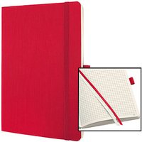 SIGEL Notizbuch Conceptum® ca. DIN A5 kariert, rot Softcover 194 Seiten von Sigel