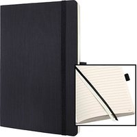 SIGEL Notizbuch Conceptum® ca. DIN A5 liniert, schwarz Softcover 194 Seiten von Sigel