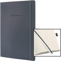 SIGEL Notizbuch CONCEPTUM® ca. DIN A4 kariert Softcover 194 Seiten - dunkelgrau von Sigel
