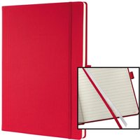 SIGEL Notizbuch Notizbuch,A4,liniert, rot, ca. DIN A4 liniert rot von Sigel