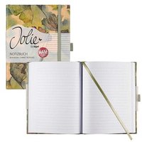 SIGEL Notizbuch  Jolie® ca. A5 liniert, gelb, grün, braun Hardcover 192 Seiten von Sigel