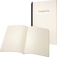 SIGEL Notizheft für Konferenzmappe Conceptum Flex DIN A4 liniert, creme 92 Seiten von Sigel