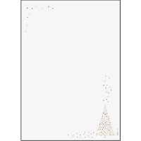 SIGEL Weihnachtsbriefpapier Golden Tree Motiv DIN A4 90 g/qm 100 Blatt von Sigel