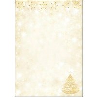 SIGEL Weihnachtsbriefpapier Graceful Christmas Motiv DIN A4 90 g/qm 100 Blatt von Sigel