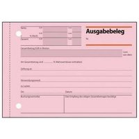 Ausgabebeleg din A6 quer nicht selbstdurchschreibend 1 Durchschlag 50 Bl. Ausgabebeleg din A6 quer nicht selbstdurchschreibend 1 Durchschlag 50 Bl. von Sigel