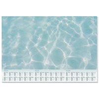 Sigel HO306 Schreibunterlage Cool Pool 3-Jahreskalender Weiß, Bunt (B x H) 59.5cm x 41cm von Sigel