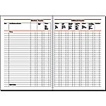 Sigel Haushaltsbuch/HA514, weiß, A5 hoch, Inh. 40 Blatt von Sigel
