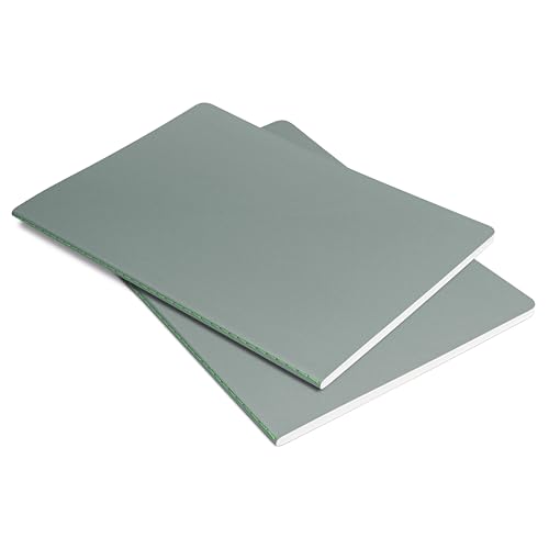 Sigel LS301 Notizhefte A5 liniert, 2er Pack, hellgrau/neon-grün, Softcover, 68 Seiten, aus nachhaltigem Papier, Linescape Sigel LS301 Notizhefte A5 liniert, 2er Pack, hellgrau/neon-grün, Softcover, 68 Seiten, aus nachhaltigem Papier, Linescape von Sigel