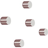 Sigel - Neodym Magnet C5 Strong (ø x h) 10 mm x 10 mm Zylinder Silber 5 St. BA700 von Sigel