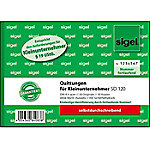 Sigel Quittungsblock DIN A6 2x30 Blatt Selbstdurchschreibend von Sigel