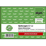 Sigel Quittungsblock DIN A6 Quer 2x50 Blatt Selbstdurchschreibend Mit Sicherheitsdruck von Sigel