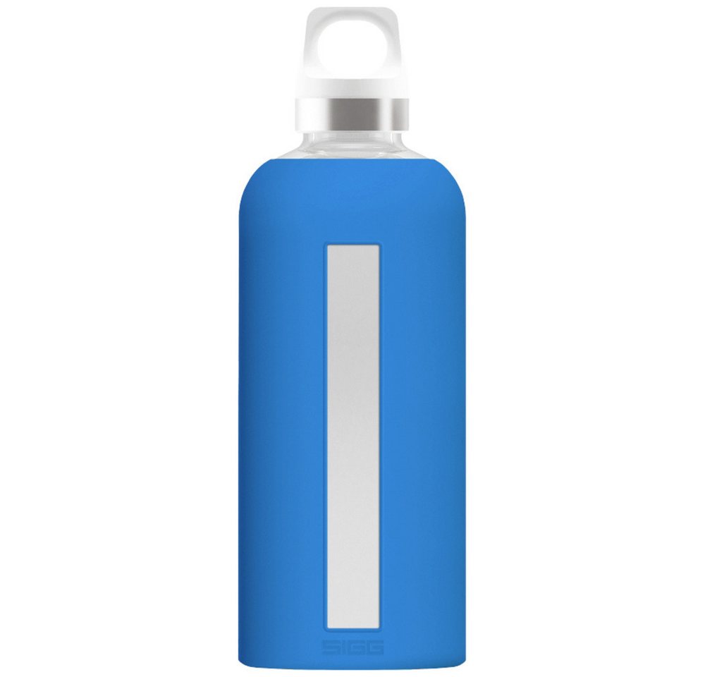 Sigg Geschirr-Set SIGG 8774.50 Bottle Glas Star Electric Blue 0,85 L von Sigg