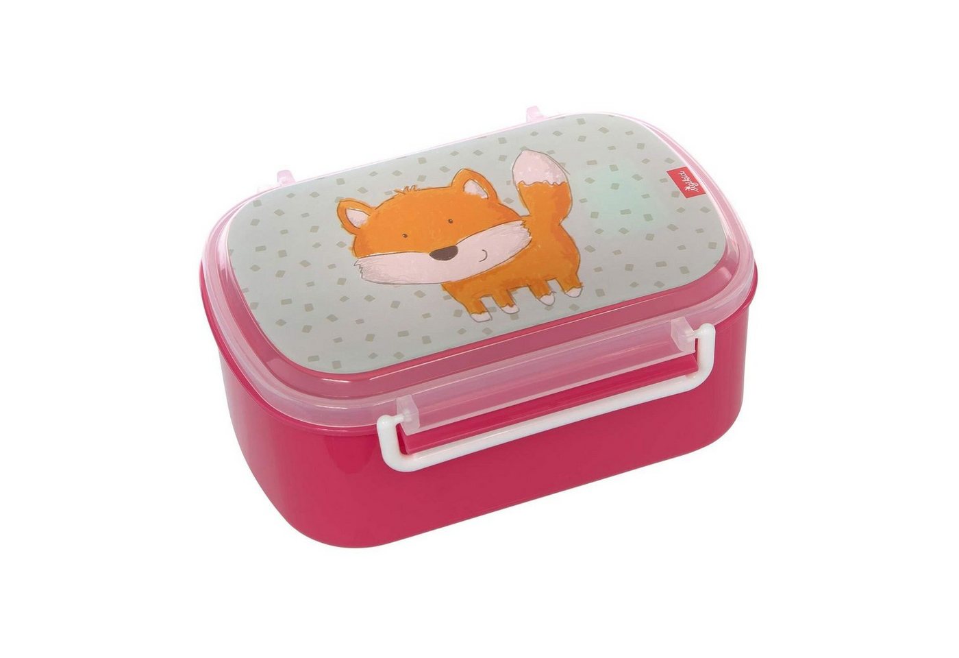 Sigikid Lunchbox Lunchbox 17 x 11 x 7 cm, Polypropylen, (1-tlg), Spülmaschinengeeignet, Motiv-Deckel mit der Hand spülen von Sigikid