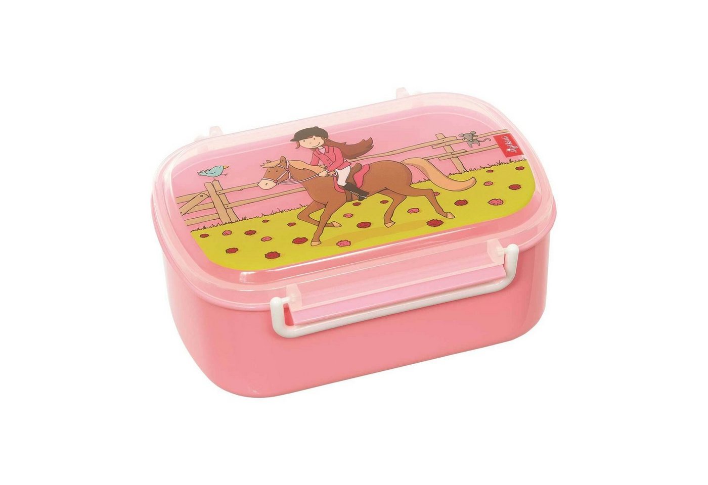 Sigikid Lunchbox Lunchbox 17 x 11 x 7 cm, Polypropylen, (1-tlg), Spülmaschinengeeignet, Motiv-Deckel mit der Hand spülen von Sigikid